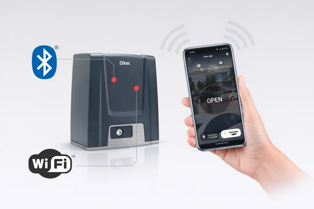 ION 5 - Nuevo motor corredizo DITEC IONB con App