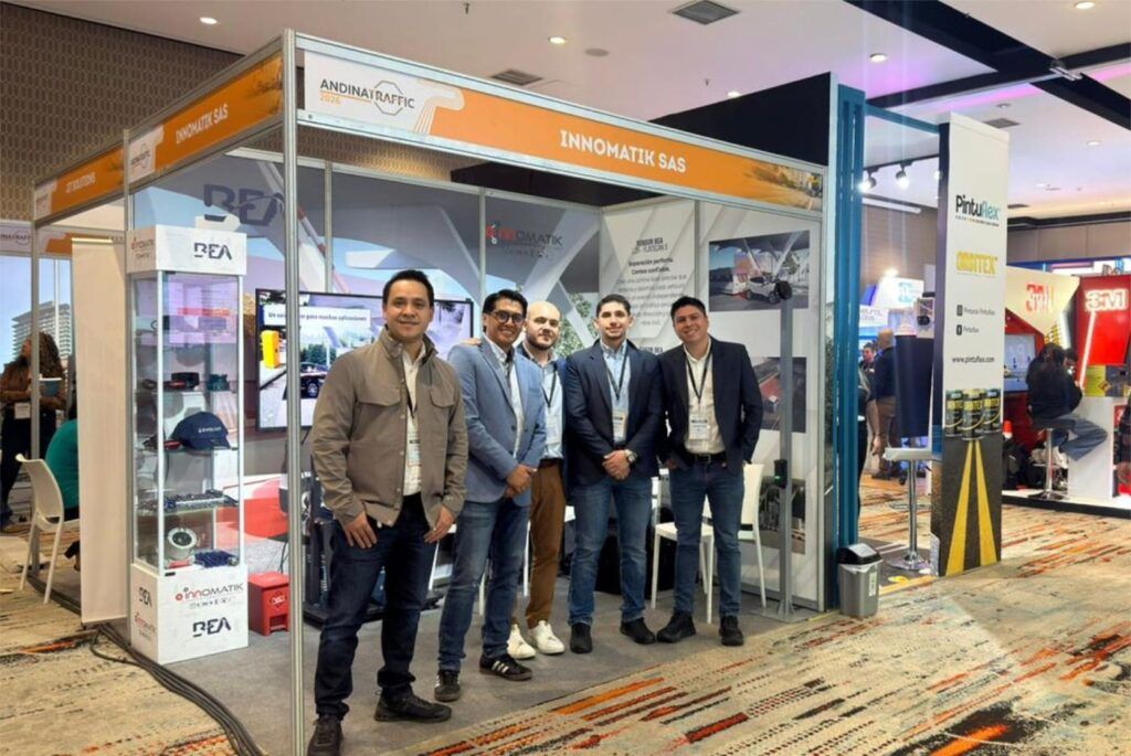 Innomatik en feria - INNOMATIK consolida su liderazgo en ANDINATRAFFIC 2026