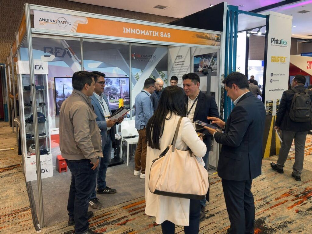 Innomatik en feria 2 - INNOMATIK consolida su liderazgo en ANDINATRAFFIC 2026