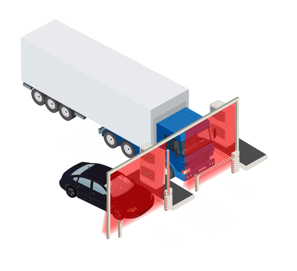 VSS applications illustrations Toll Gates safety closing 2 - Sensores láser para talanqueras de peajes en Colombia