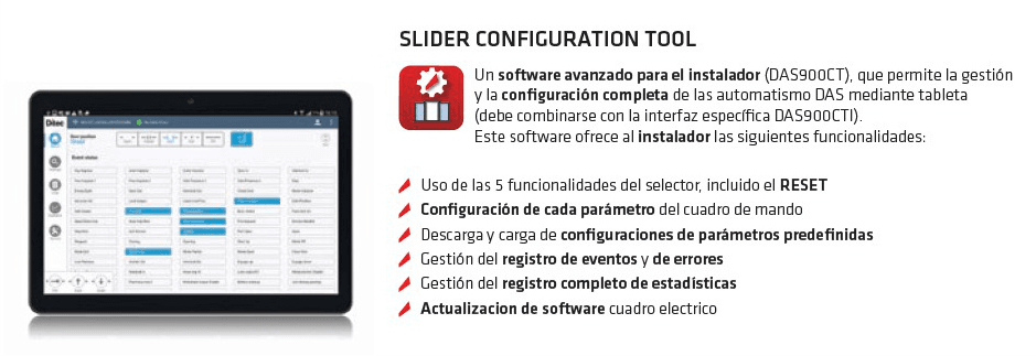 das app 2 - Nueva App para puerta automática DAS107 PLUS