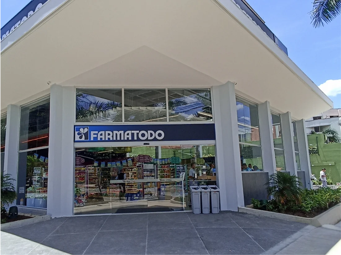 Farmatodo 3 Puertas Eléctrónicas Farmatodo 3