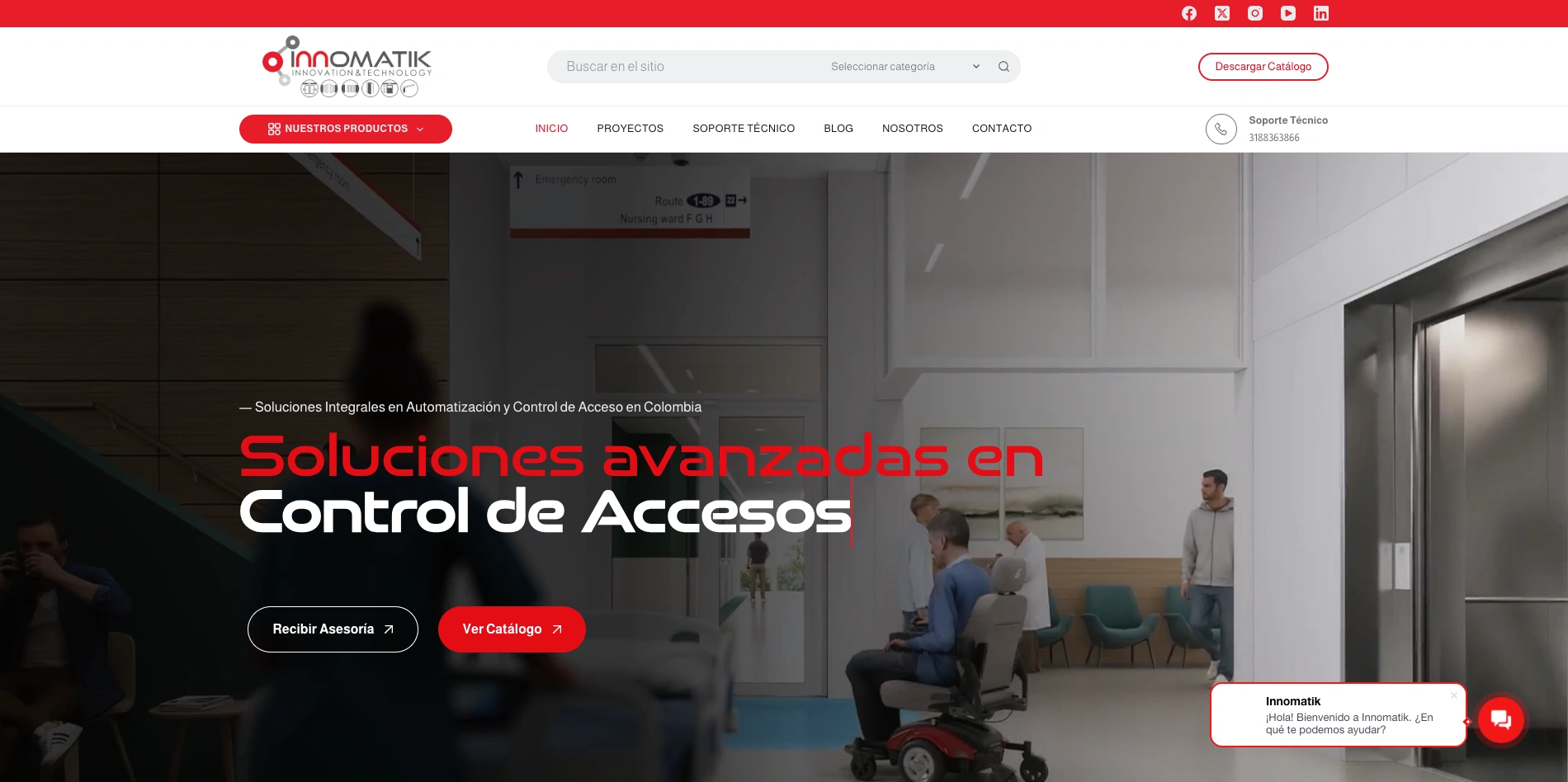 Nueva web de Innomatik