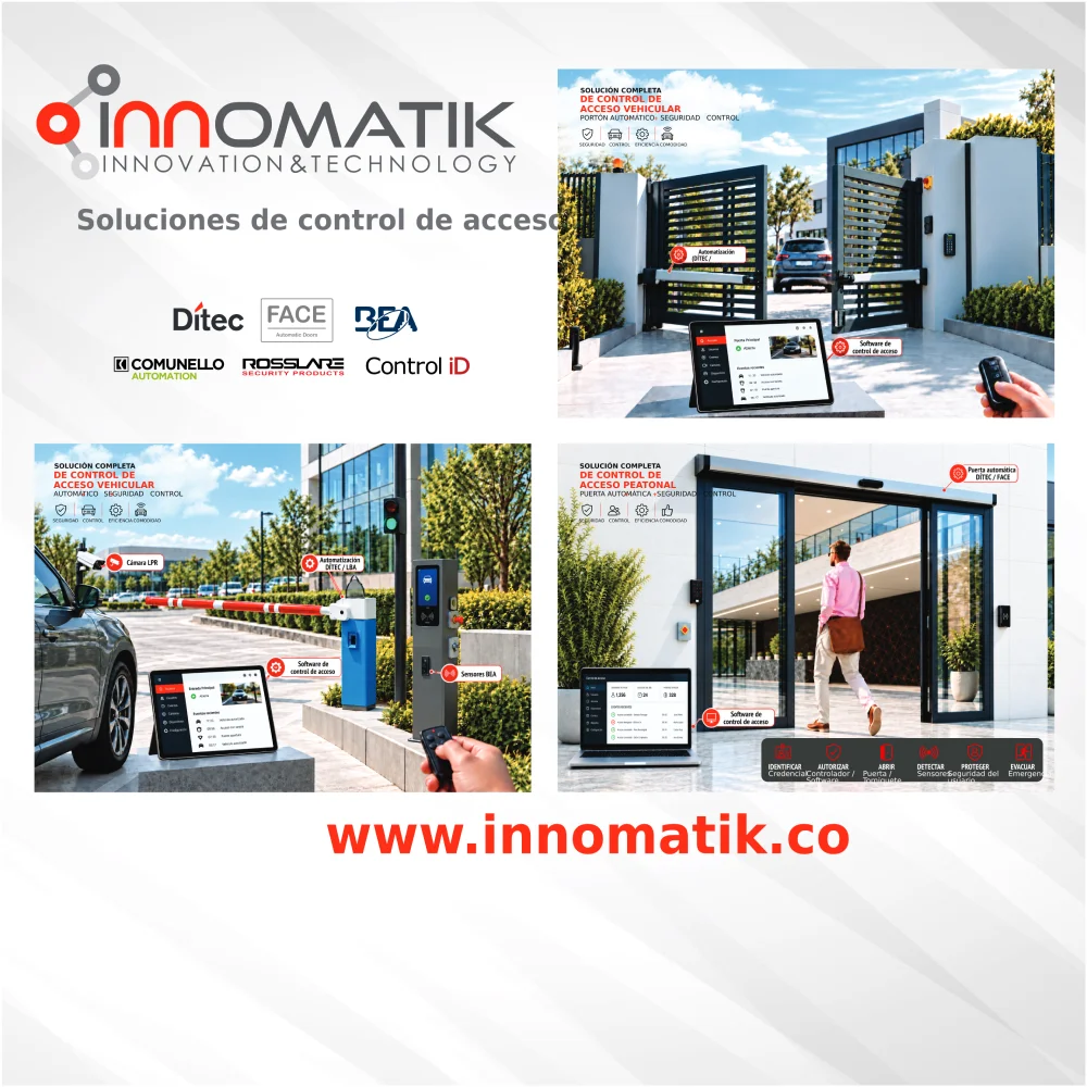 STAND BACKING - Innomatik en el Congreso ASOSEC 2026:innovación, IA y control de accesos