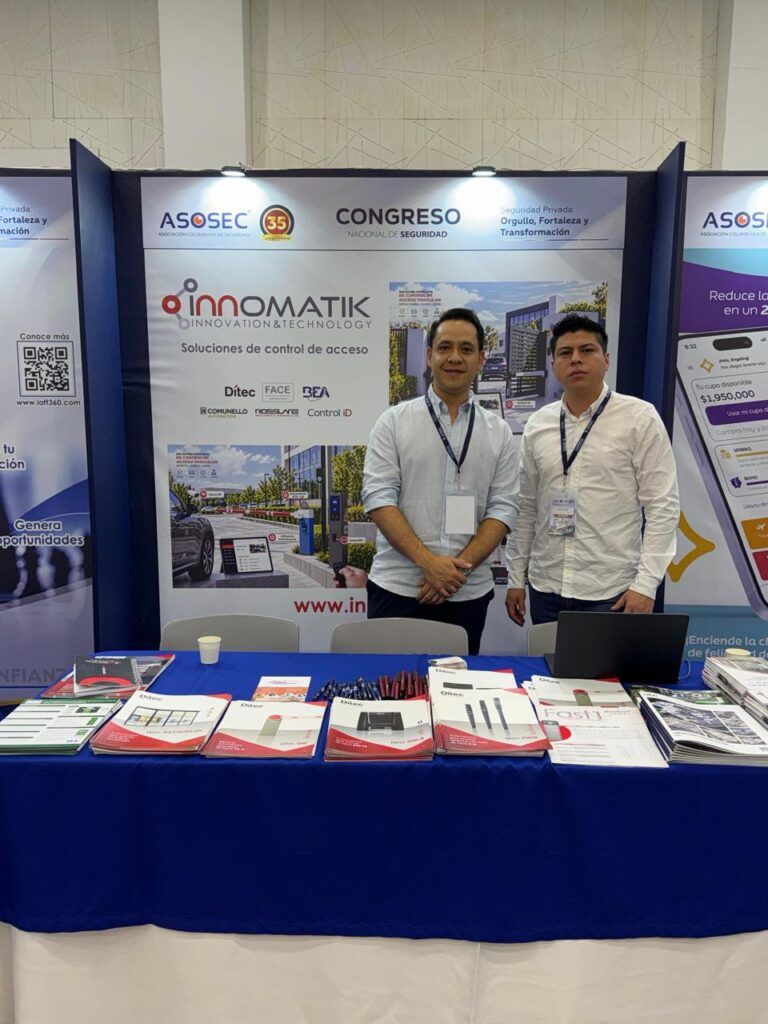WhatsApp Image 2026 10 16 at 10.16.54 AM - Innomatik en el Congreso ASOSEC 2026:innovación, IA y control de accesos