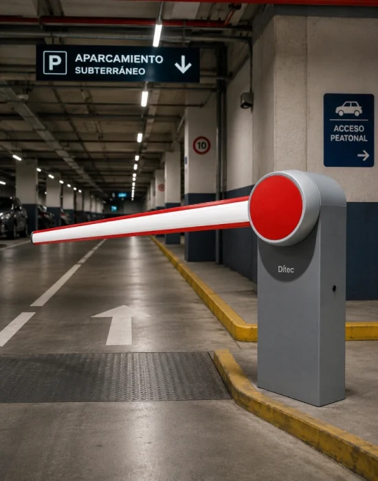 Talanquera Ditec en Aparcamientos subterráneos